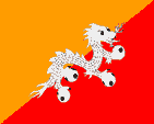 Flagge Bhutan