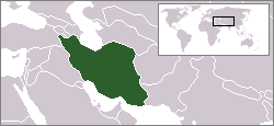 Karte Iran